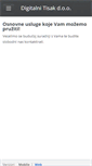 Mobile Screenshot of digitalni-tisak.hr